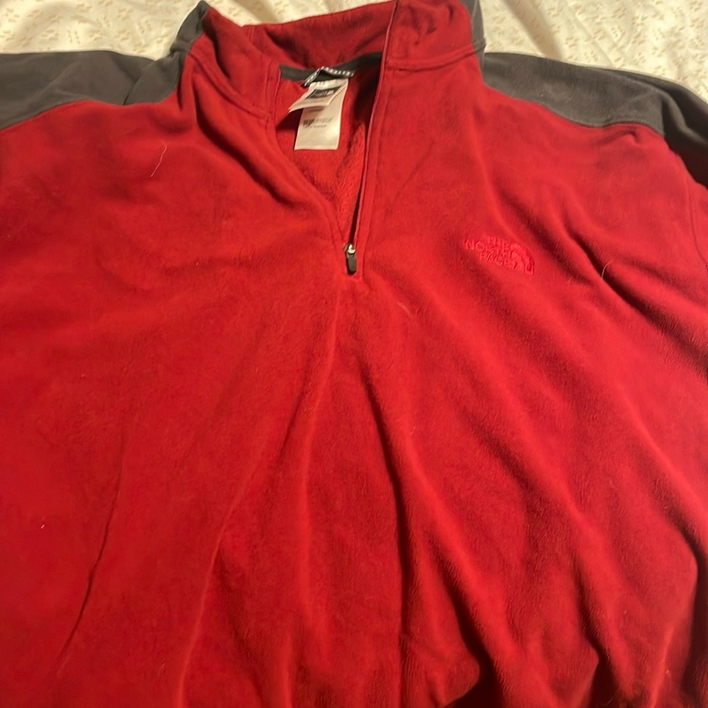 North face fleece pullover